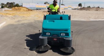 Environment Policies Are Met By Nicheliving Using ASC M6 Sweeper To Keep Road ways Clean