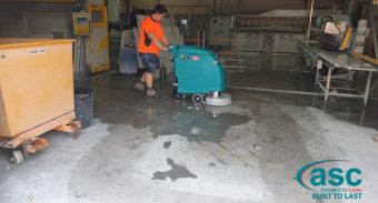 Superior Stone Unanderra Impressed with ASC Eureka E 51 Floor Scrubber’s Cleaning Capacity