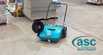 ASC MEP Manual Sweeper Provides Dust-free Environment to Atom Supply
