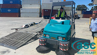 Oceania Container Services Clean Up With a New ASC M6 Diesel