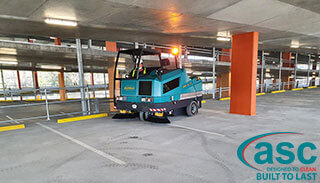 Logan Hospital (QLD) Carpark Sweeper ASC M8